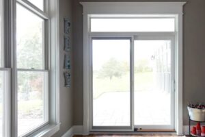 remove a sliding glass door