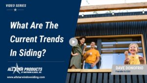 current trends in siding